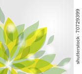 background from  leaves