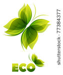 eco logo   two  green...