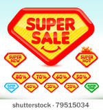 super sale concept