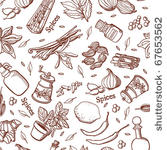 spices kitchen background