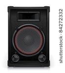 musical speaker vector...