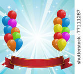 illustration for happy birthday ...