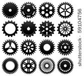 machine gear wheel cogwheel...