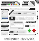 web design frame vector
