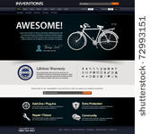 web design website elements...