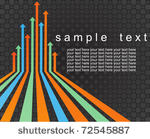 arrow background  vector...