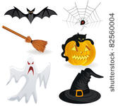 halloween icon  pumpkin vector. ...