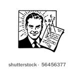 mental wizard   retro clip art