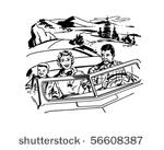 family road trip   retro clip...