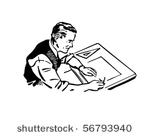 graphic artist   retro clip art