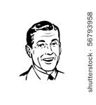 retro dad   clip art