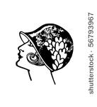flapper   twenties gal   retro...