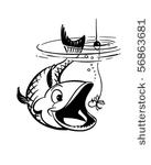 catch the big ones   retro clip ...