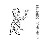pointing man   presenter  ...