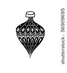 christmas ornament   retro clip ...