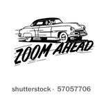zoom ahead   in a two door...