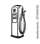 gas pump   retro clip art