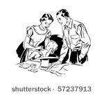 mom and dad weighing baby  ...