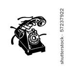 pick up the phone   retro clip...