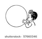 balloon boy   ad bubble   retro ...