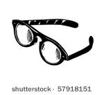 glasses 1   retro clip art