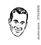 retro fellow   retro clip art