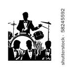 jazz band   retro clip art