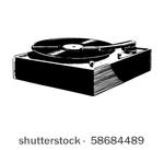 record player   retro clip art