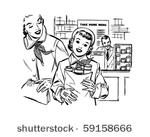 mom and daughter shopping  ...