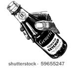 tomato ketchup   retro clip art