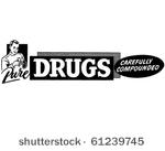 pure drugs   retro clip art