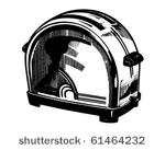 toaster   retro clip art