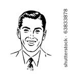 nice young man   retro clipart...