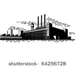 factory   retro clipart...