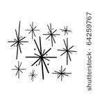 retro stars 2   retro clipart
