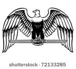 majestic eagle   retro ad art...