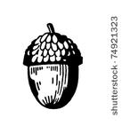 acorn   retro ad art...