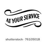 at your service 2   retro ad...