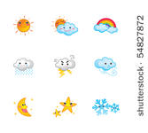 cute weather icons