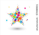 colorful star