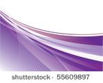 dynamic purple swoosh