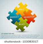 vector 4p marketing mix model   ...