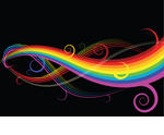 abstract rainbow curves
