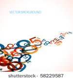 abstract retro background with...