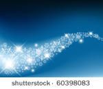 blue abstract christmas ...