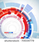 abstract background with red...