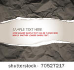 vector ripped paper   abstract...