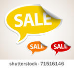 sale speech bubble as sticker   ...