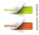 set of colorful vector sample...
