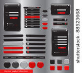 metallic web template